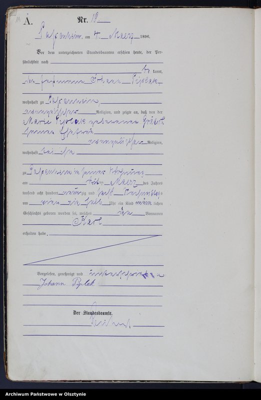 image.from.unit.number "Geburts-Haupt-Register Nr 1 - 87"