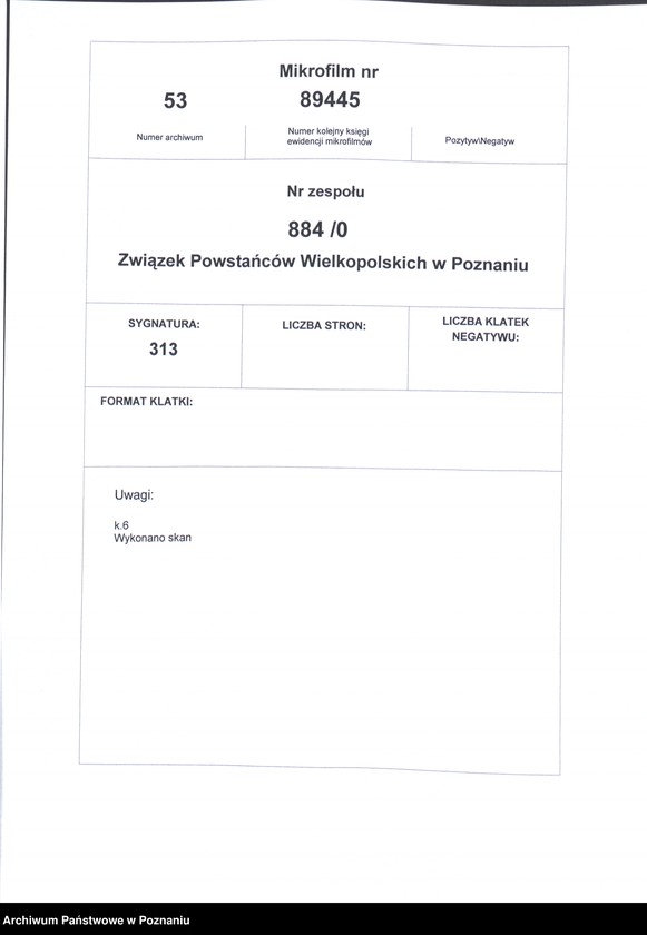 Obraz 2 z jednostki "Radojewo, powiat Poznań - akta koła."