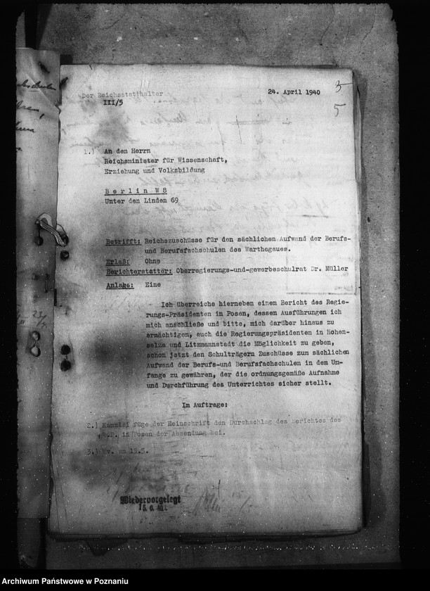 Obraz 9 z jednostki "Sächliche Kosten der Berufs- und Berufsfachschulen"