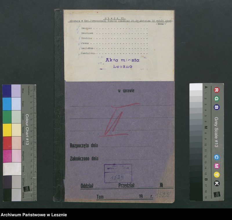 Obraz 2 z jednostki "[Obwód VI - głosuje w Katolickiej Powszechnej Szkole Żeńskiej /listy wyborców/]"