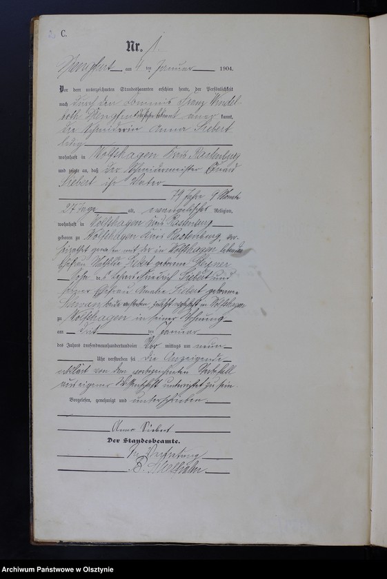 image.from.unit.number "Sterbe-Haupt-Register Nr 1 - 88"