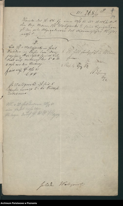 Obraz 17 z jednostki "A. betr. die Familie Waligorski Johann Miroslaus - Anastasius Wladimir"