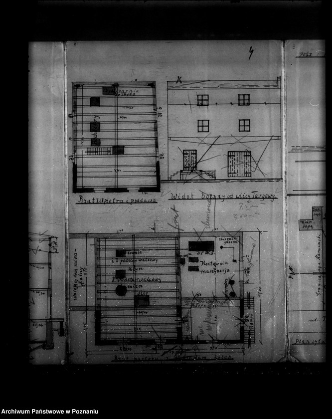 Obraz 8 z jednostki "/Rozbudowa młyna motorowego w Kostrzynie L. Borowiak/"