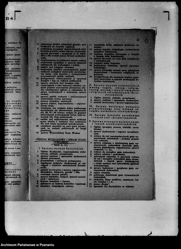 Obraz 16 z jednostki "Statut organizacyjny Urzędu Wojewódzkiego Poznańskiego z 1931 z późniejszymi poprawkami"