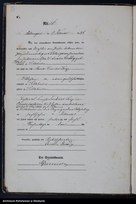 image.from.unit.number "Sterbe-Haupt-Register Nr 1 - 118"