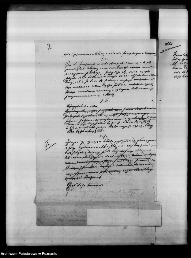 Obraz 6 z jednostki "Schronisko dla Królewiaków- korespondencja związana z utrzymaniem schroniska dla uchodźców z Królestwa."