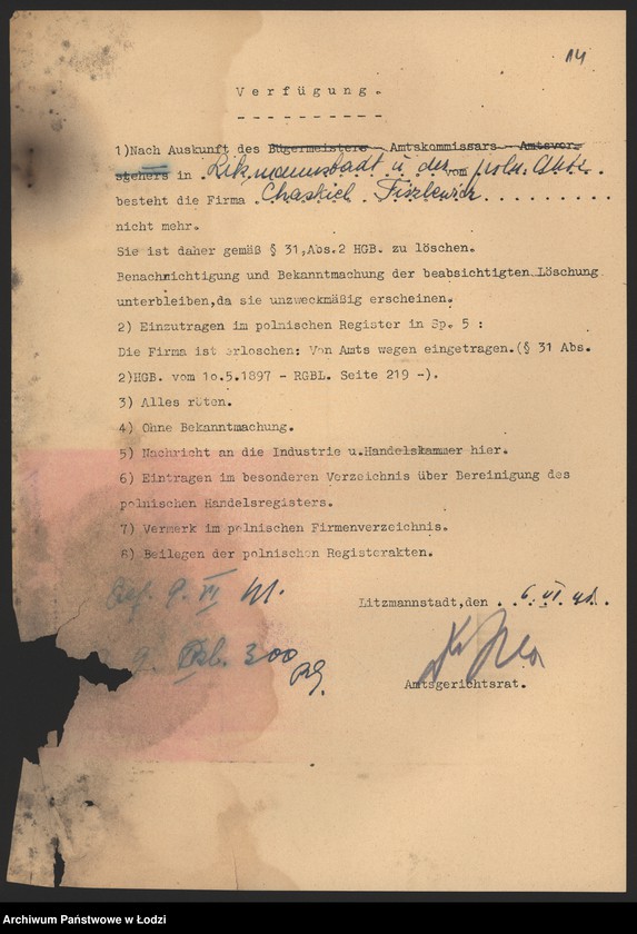 Obraz 16 z jednostki "„Chaskiel Fiszlewicz – sklep kolonialny"