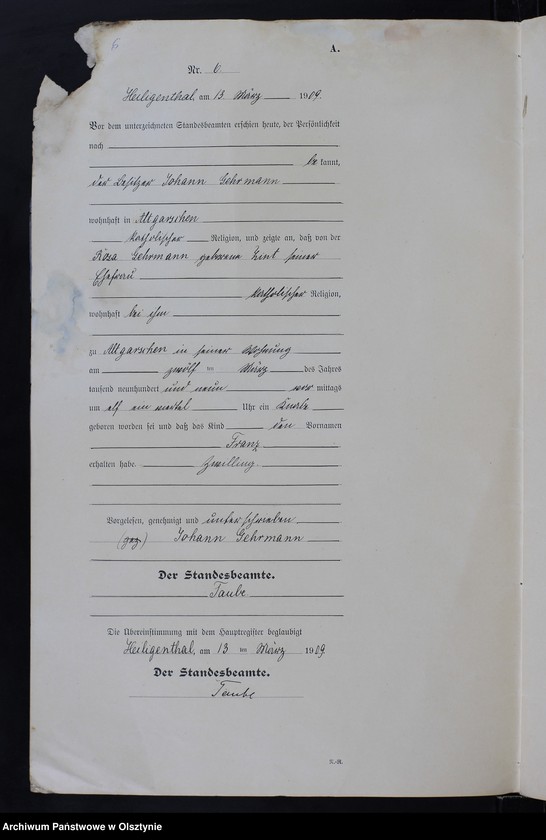 image.from.unit.number "Geburts-Neben-Register Nr 1 - 47"