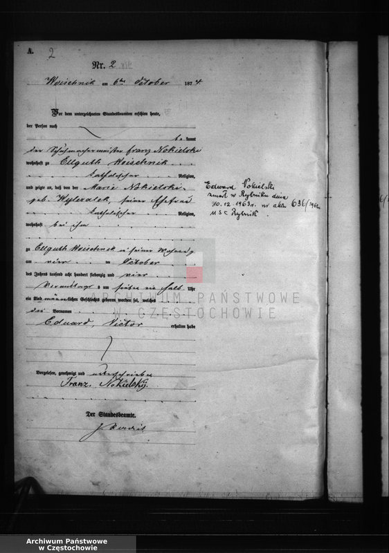 image.from.unit "[Pierwopis aktów urodzeń z 1874 roku]."