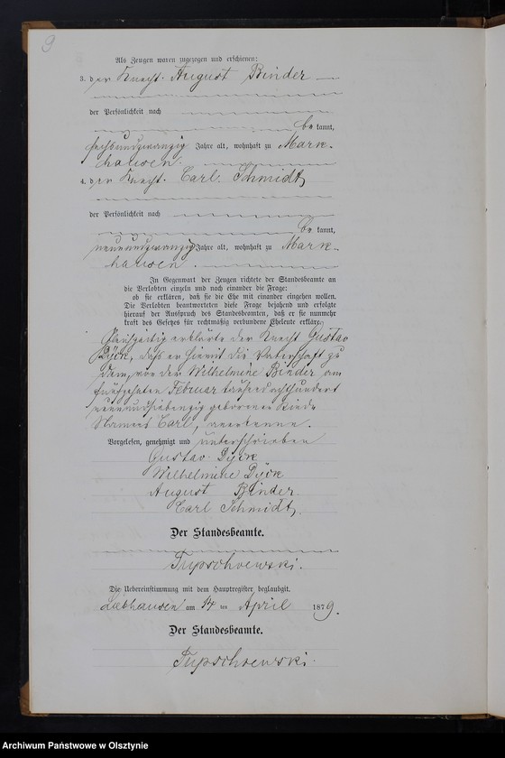 image.from.unit.number "Heiraths-Neben-Register Nr 1 - 14"