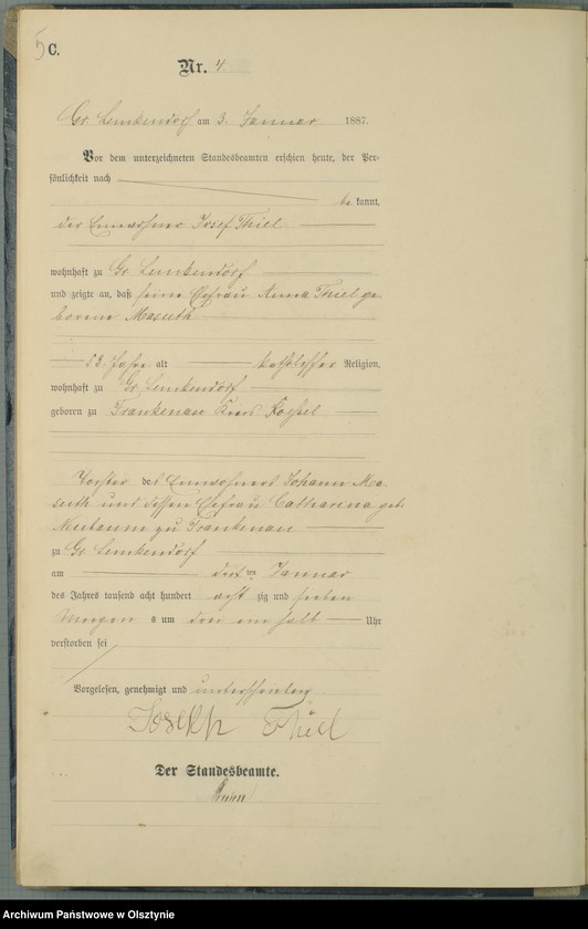 image.from.unit.number "Sterbe-Haupt-Register Nr 1 - 60"