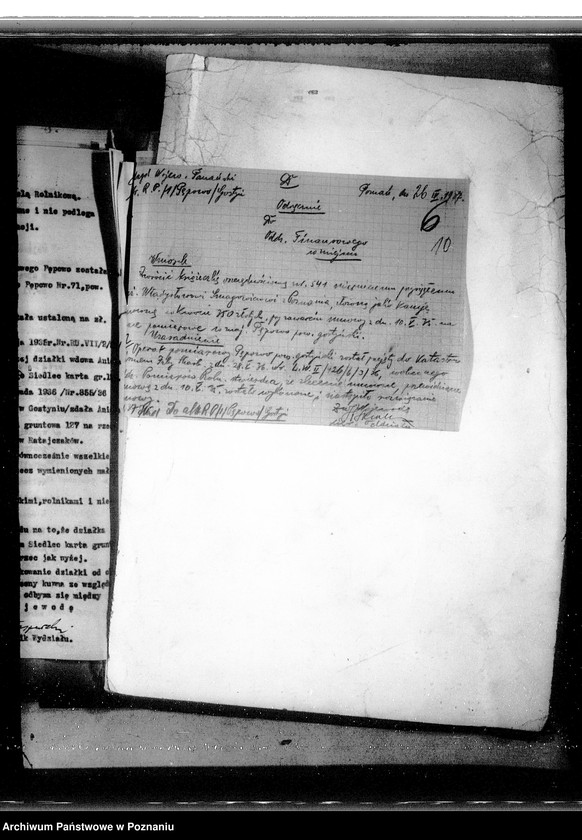 Obraz 14 z jednostki "Postępowanie techniczne przy parcelacji majątku Pępowo powiatu gostyńskiego"