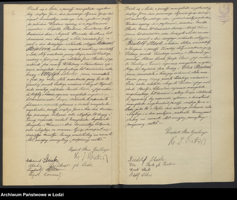 Obraz 6 z jednostki "Akta małżeństw"