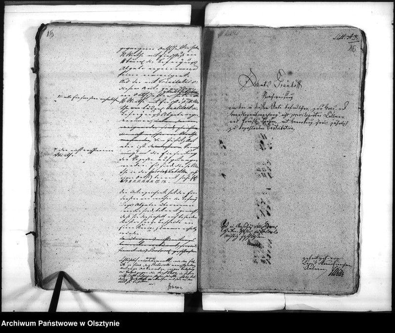 Obraz 14 z jednostki "Aufhebung des Getränke Zwanges im Amt Greunhoff"