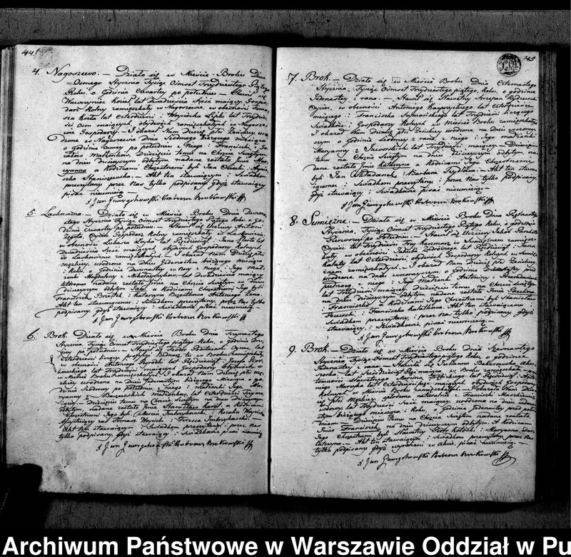 image.from.unit.number "Akta urodzeń, małżeństw i zgonów"