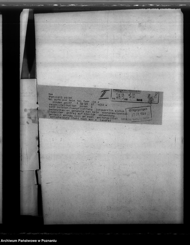 Obraz 12 z jednostki "Notdienstverpflichtung der Ärzte"