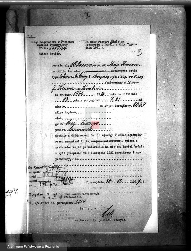 Obraz 7 z jednostki "Majętność Wronów pow. krotoszyński, własność Claassen nr woj. kotła 6064"