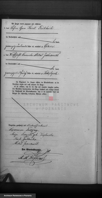 Obraz 12 z jednostki "Księga małżeństw"