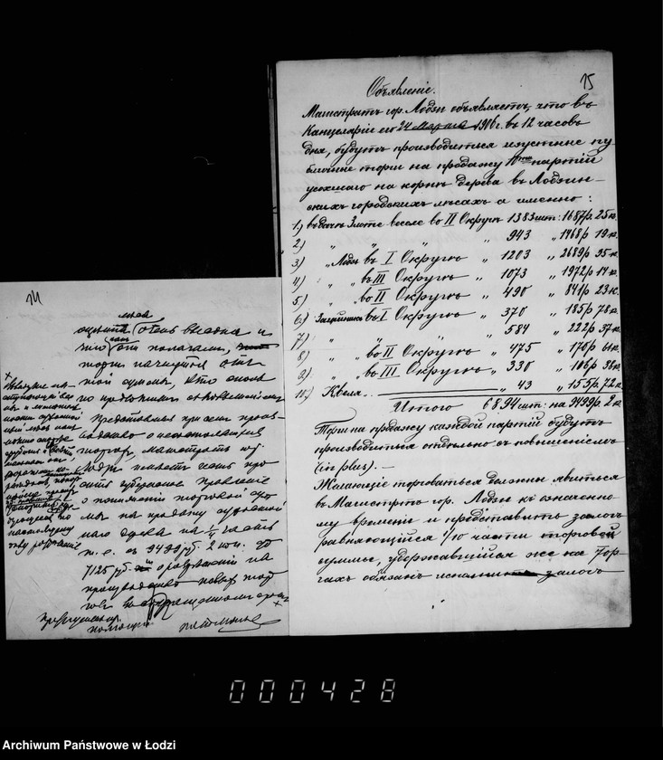 Obraz 13 z jednostki "O prodaže suchostoja i bureloma v gorodskich lesach"