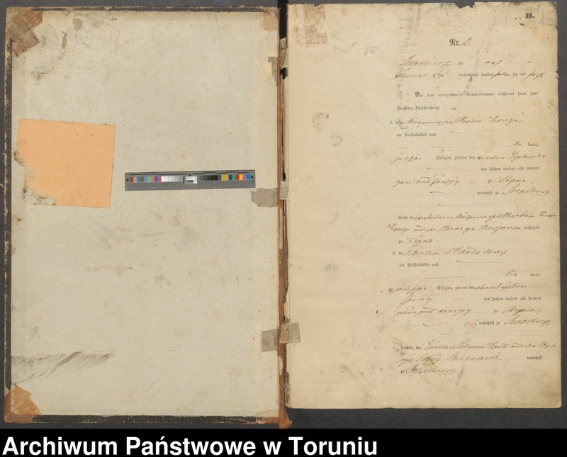 image.from.unit.number "Heiraths-Neben-Register Stadt Strasburg [Brodnica-Miasto] für das Jahr 1876"