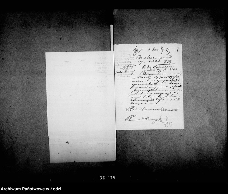 Obraz 16 z jednostki "Ob otdače v arendu 54ch lavok v gorodskich rjadach na Novom i Starom Rynke v gor. Lodzi"