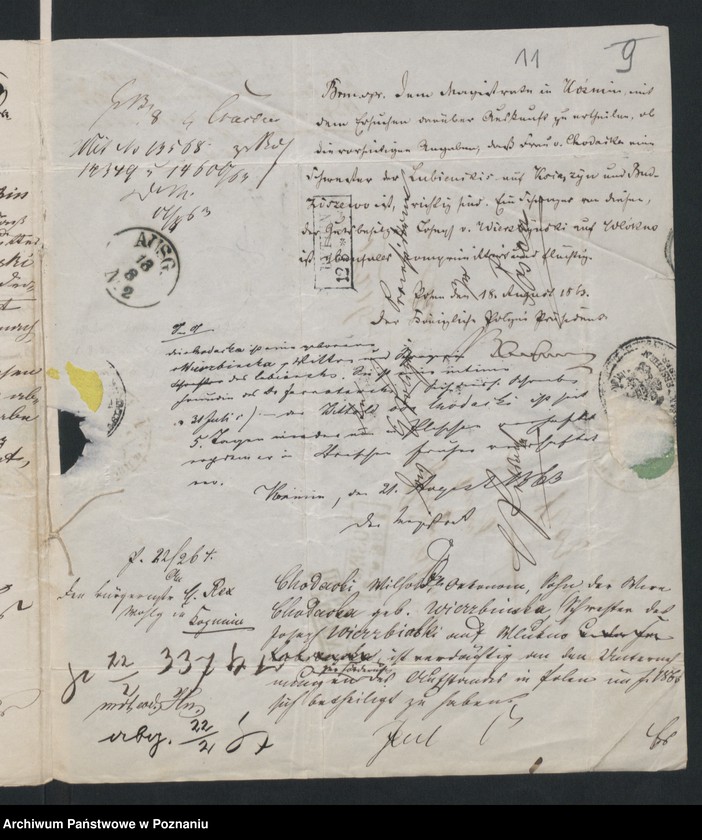 Obraz 16 z jednostki "A. betr. Witold von Chodacki aus Fabianowo"