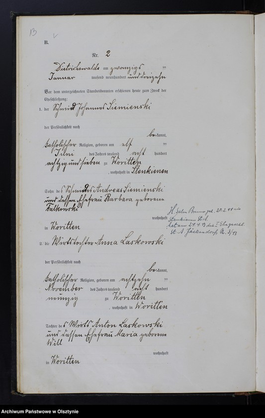 image.from.unit.number "Heiraths-Haupt-Register Nr 9,14,15,16/1912, 1-14/1913, 1-9/1914, 1-4/1916, 1-14/1917, 1-16/1918, 1-20,20-43/1919, 2/1920"