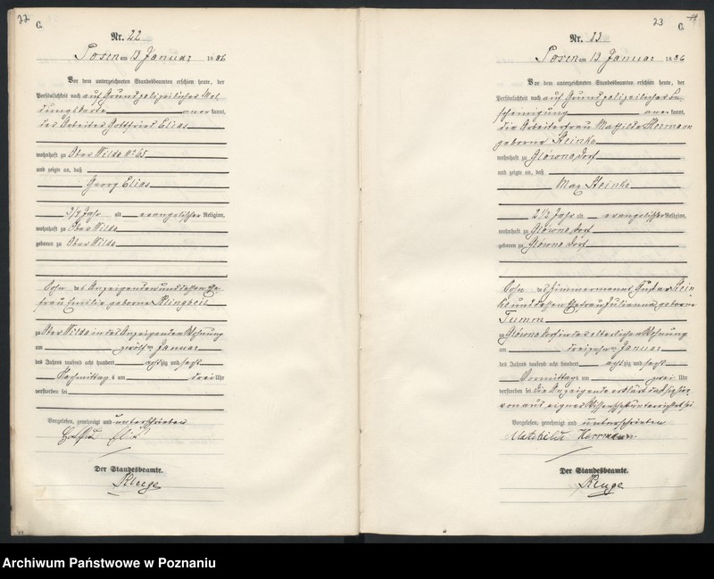 Obraz 14 z jednostki "Księga zgonów"