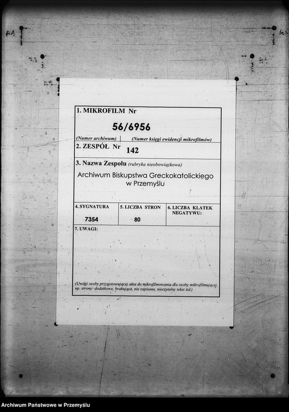 Obraz 2 z jednostki "[Kopie ksiąg metrykalnych parafii Krukienice z filią Ostrożec (dekanat Mościska)]"