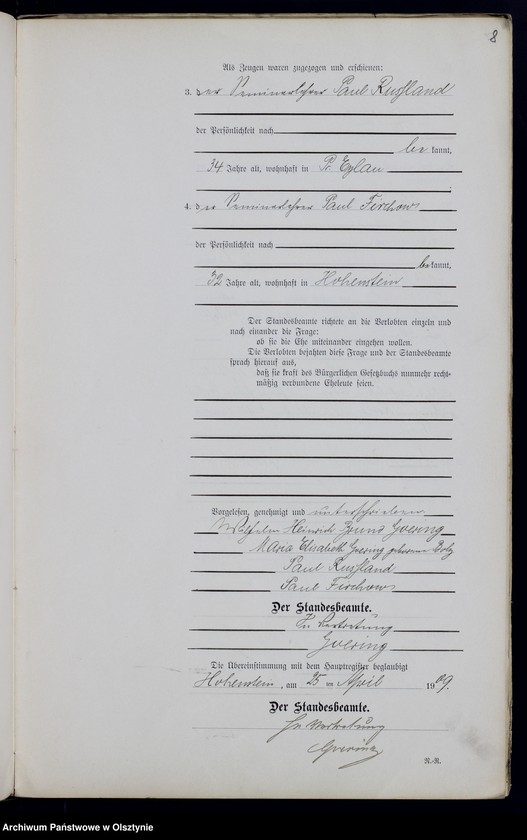 image.from.unit.number "Heirats-Neben-Register Nr 1 - 19"