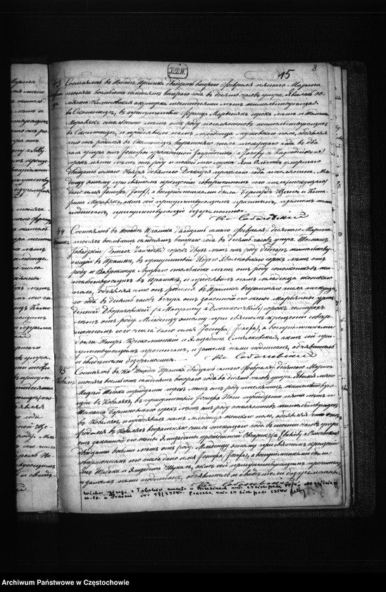 image.from.unit.number "Księga urodzeń, małżeństw i zgonów parafii Rzymskokatolickiej w Praszce z roku 1872"