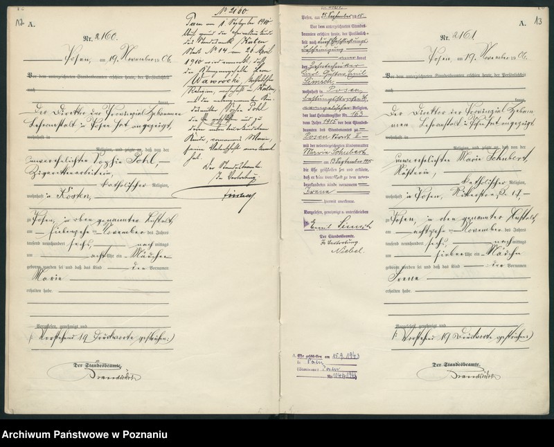 Obraz 9 z jednostki "Księga miejscowa urodzeń"