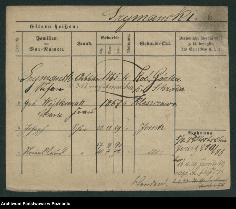 Obraz 16 z jednostki "Szymański (żonaci od Stefan do wdowy)"