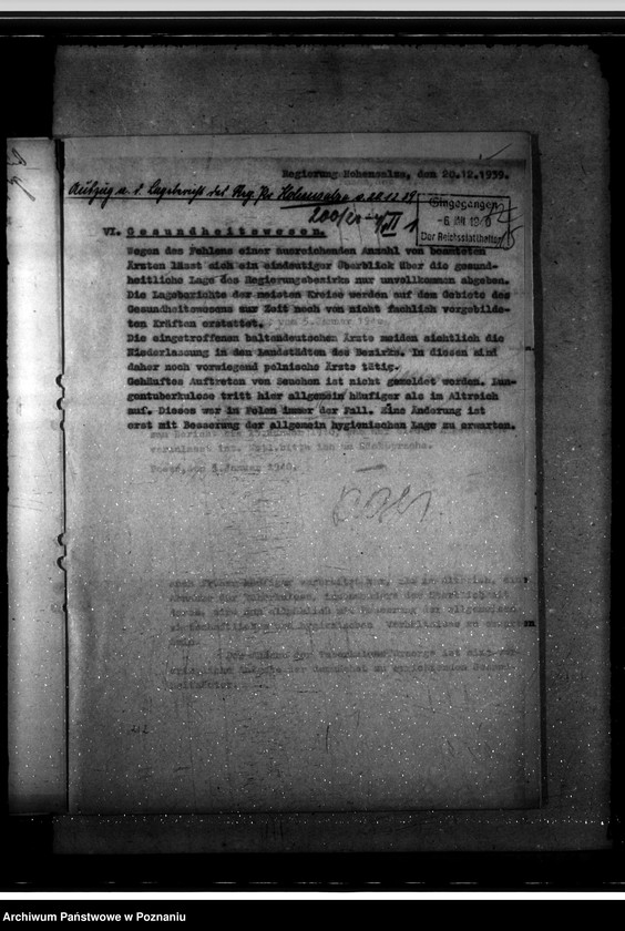 Obraz 19 z jednostki "Lageberichte der Gesundheitsämter"