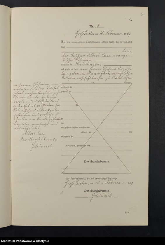 image.from.unit.number "Sterbe-Neben-Register Nr 1 - 29"
