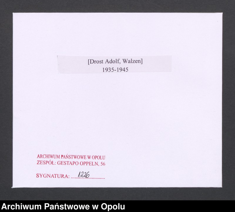 Obraz 2 z jednostki "[Drost Adolf, Walzen]"