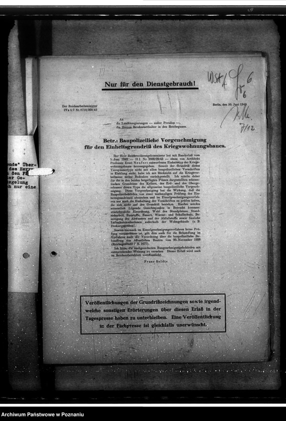 Obraz 10 z jednostki "Behelfsunterkünfte für Bombenbeschädigte"