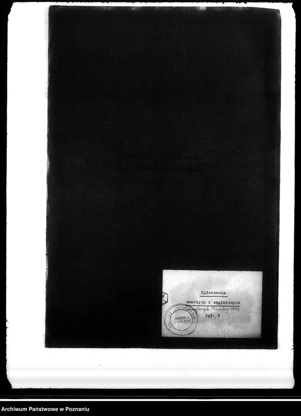 Obraz 4 z jednostki "Amtliche Meldungen Kreis Birubaum (Międzychód)"