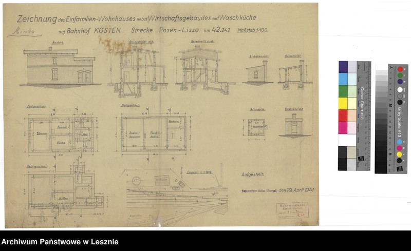 Obraz 16 z jednostki "Kościan miasto. Stacja kolejowa."