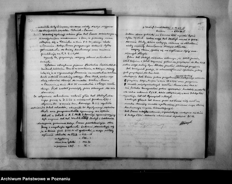 Obraz 14 z jednostki "Protokolarz zebrań zarządu"