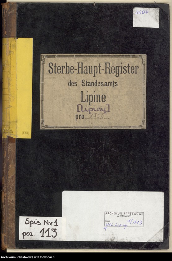 image.from.unit.number "Księga zgonów T.1 nr 1-254"