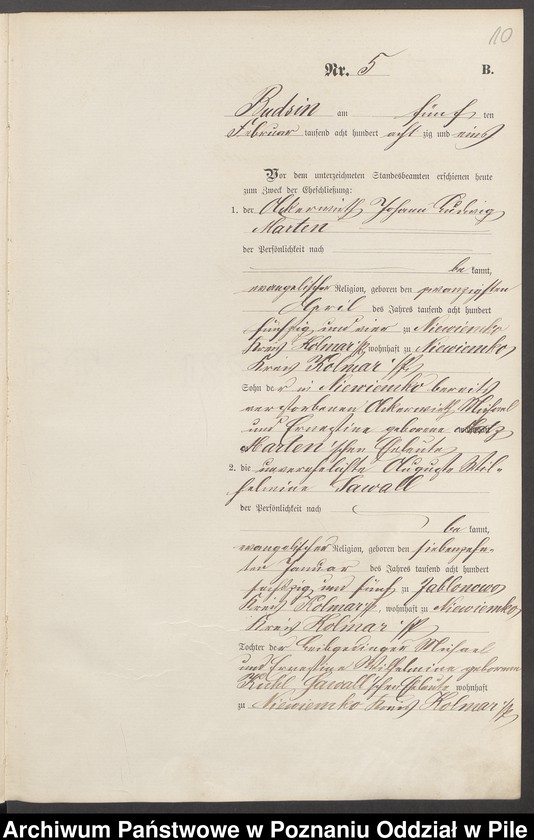 image.from.unit.number "Księga małżeństw"