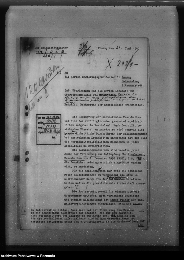 Obraz 13 z jednostki "Bekämpfung ansteckender Krankheiten"