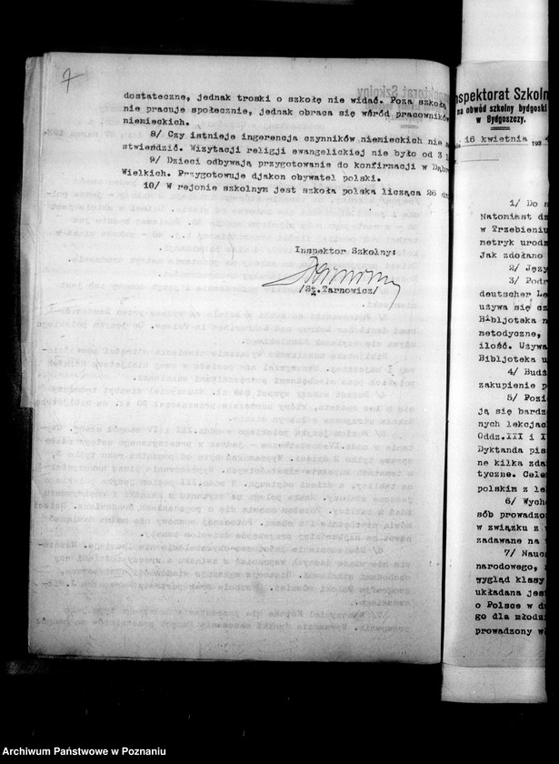 Obraz 11 z jednostki "Sprawozdania z wizytacji publicznych szkół powszechnych z niemieckim językiem nauczania"