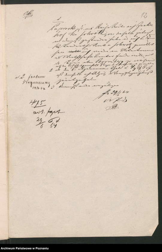 Obraz 16 z jednostki "A. betr. Stanislaus Paprocki, Wirtschaftsbeamte"