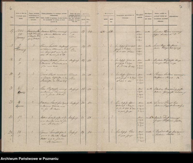 Obraz 6 z jednostki "Księga małżeństw"