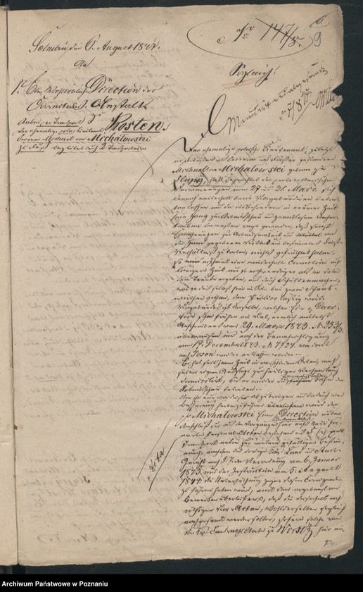 Obraz 12 z jednostki "A. betr. Michael von Michałowski aus Słupy, Kreis Schubin"