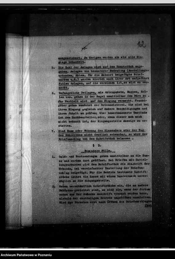 Obraz 16 z jednostki "Dienst- und Geschäftsordnung - allgemein"