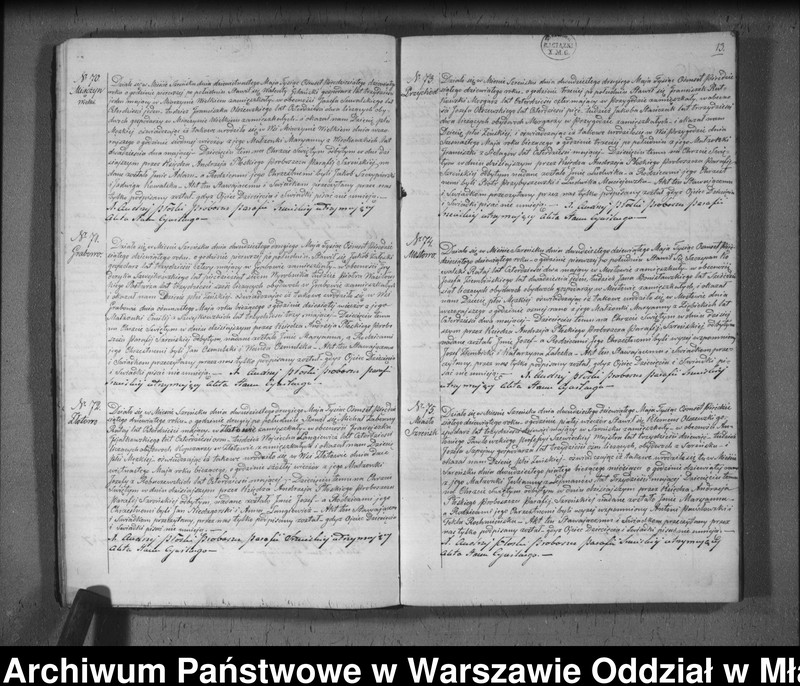 image.from.unit.number "Akta urodzeń, małżeństw i zgonów"