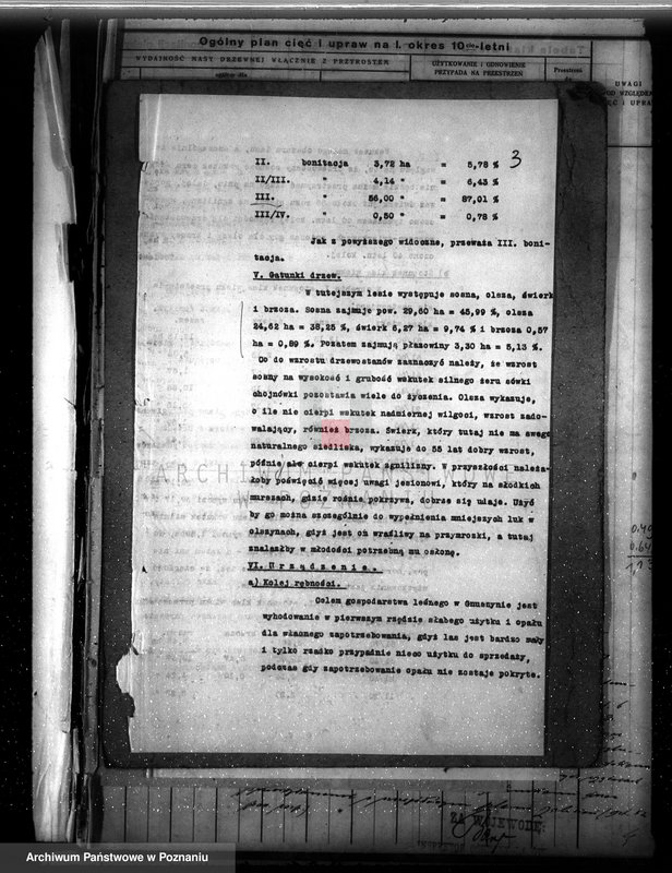 Obraz 7 z jednostki "Dodatkowy plan urządzenia gospodarstwa leśnego dla lasu majętności Grzuszyn powiat szamotulski 1937-1938"
